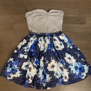 Strapless Mini Dress